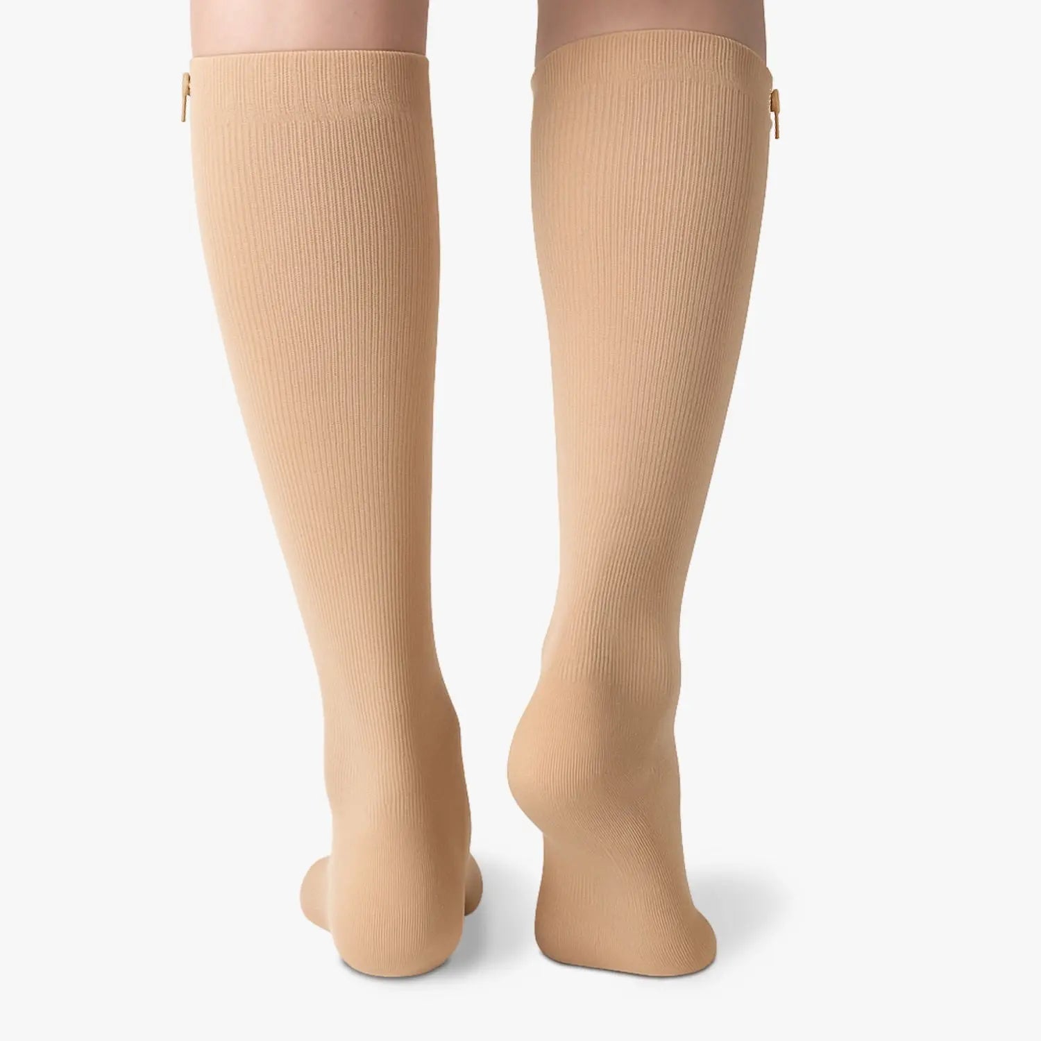 Chaussettes de contention à zip et pieds ouverts classe 2 my contention