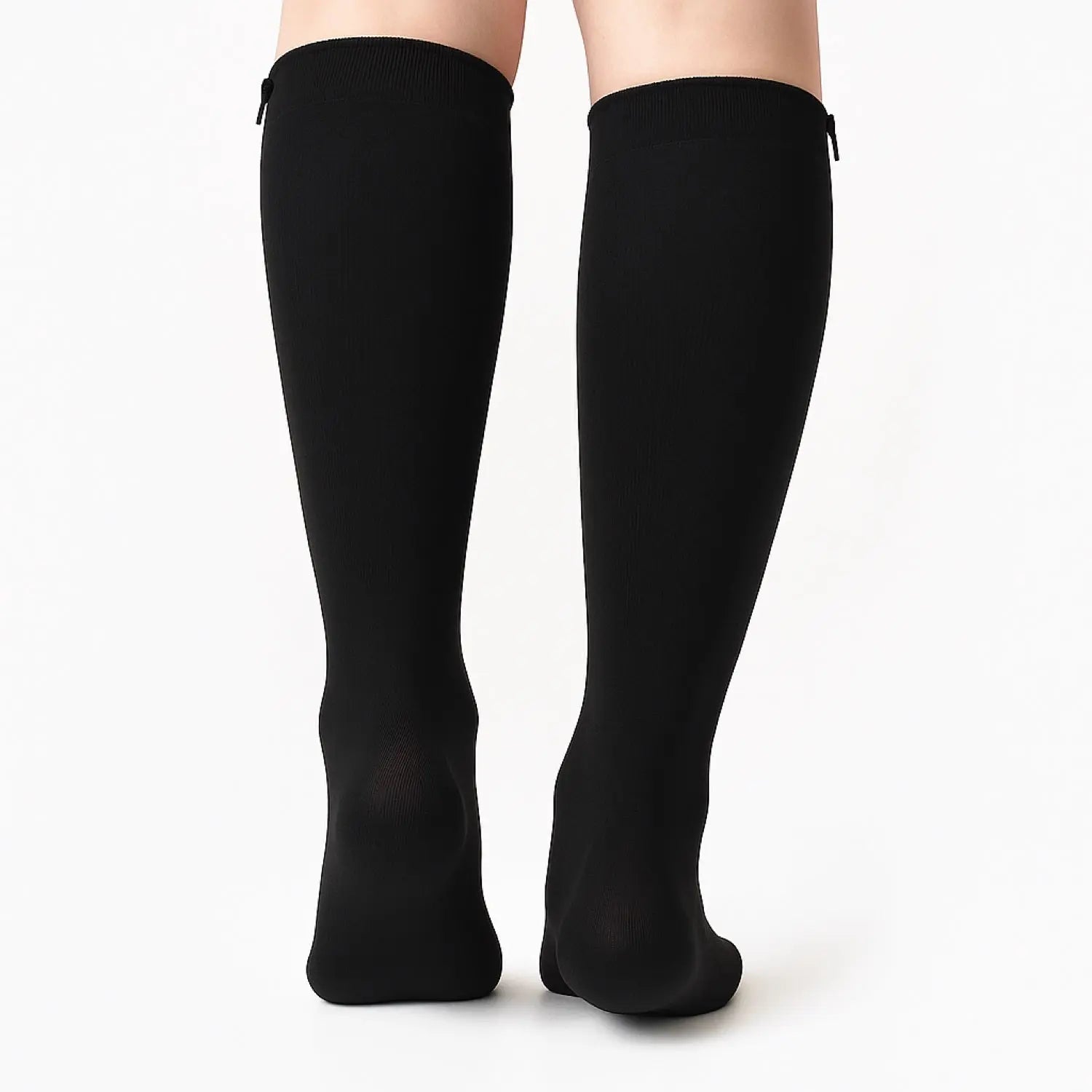 Chaussettes de contention à zip et pieds ouverts classe 2 my contention